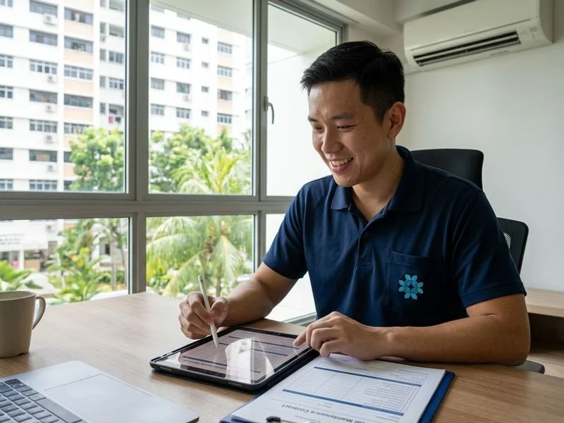 Annual Aircon Maintenance Contracts, Singapore job sample 4