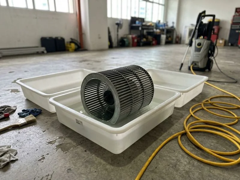 Aircon Chemical Overhaul, Singapore job sample 1