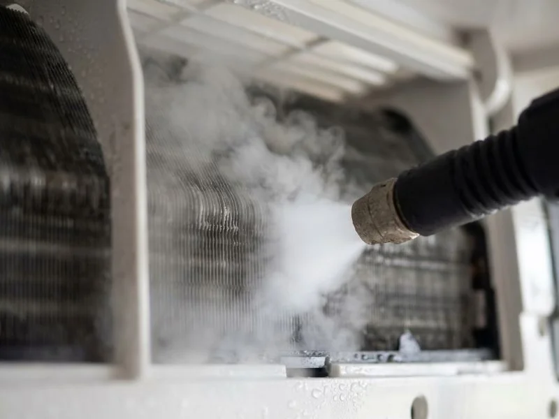 Aircon Steam Cleaning, Singapore job sample 1