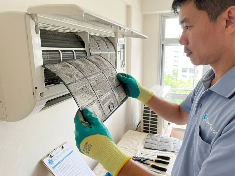 Annual Aircon Maintenance Contracts, Singapore job sample 1