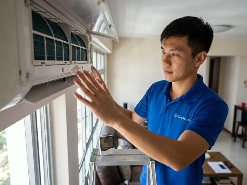Aircon Chemical Overhaul, Singapore job sample 4
