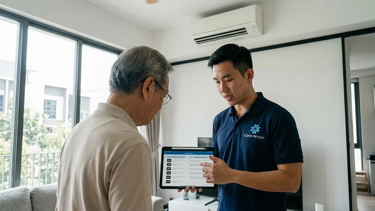Aircon Error Codes Guide: Daikin, Mitsubishi, Panasonic — supporting reference image