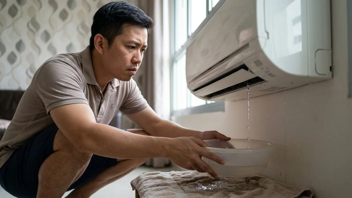 Aircon Leaking Water in Singapore: Causes and Fixes — supporting reference image