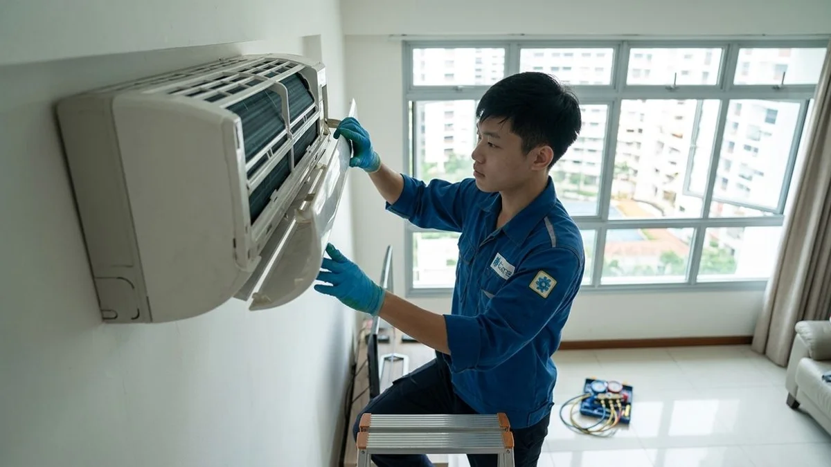 Aircon Servicing for HDB vs Condo vs Landed Property in Singapore — supporting reference image